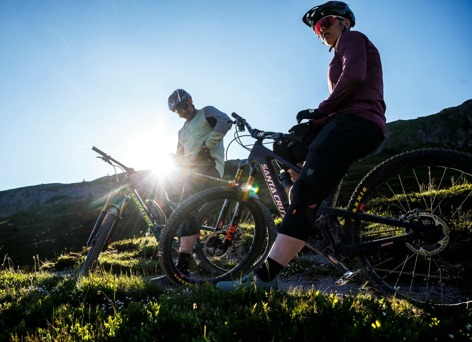 The Santa Cruz Bicycles Hightower 4 - Carbon Full Suspension Mountain Bike